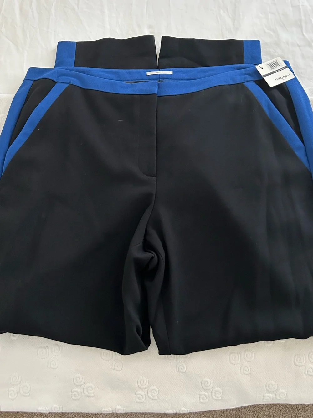 HALOGEN (NWT) RARE Luxury Tuxedos Trouser Pants - Picture 4 of 9
